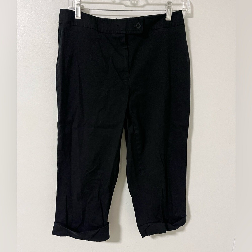 Briggs New York Black Pants women's size 8
